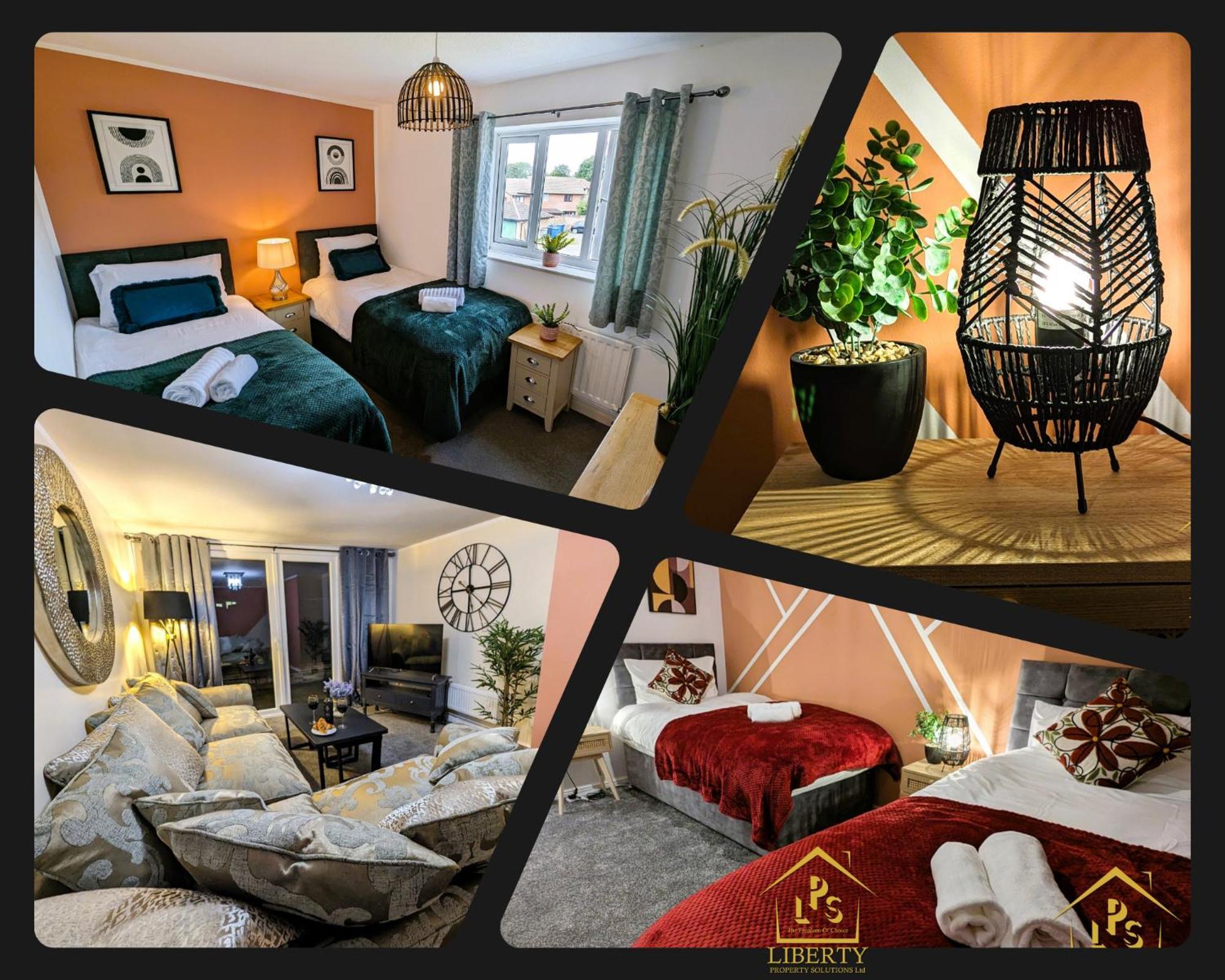 6 Guests * 4 Bedroom * Free Wi-Fi *Huntingdon Dış mekan fotoğraf